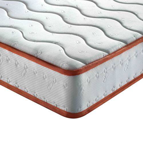 Alt View 2. GOODSILO - 6-Inch Twin Hybrid Innerspring & Foam Mattress in a Box, Motion Isolation & Pressure Relief - Creamy White.