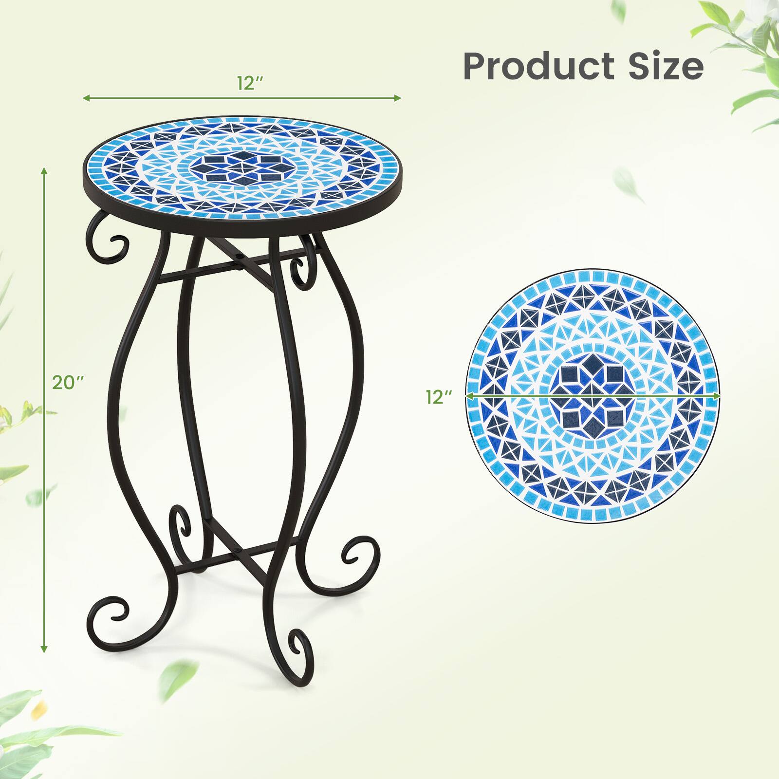 12" Product Size 20" 12"