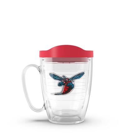 Front. Tervis - Delaware State Hornets 16oz. Emblem Classic Tumbler - Multicolor.