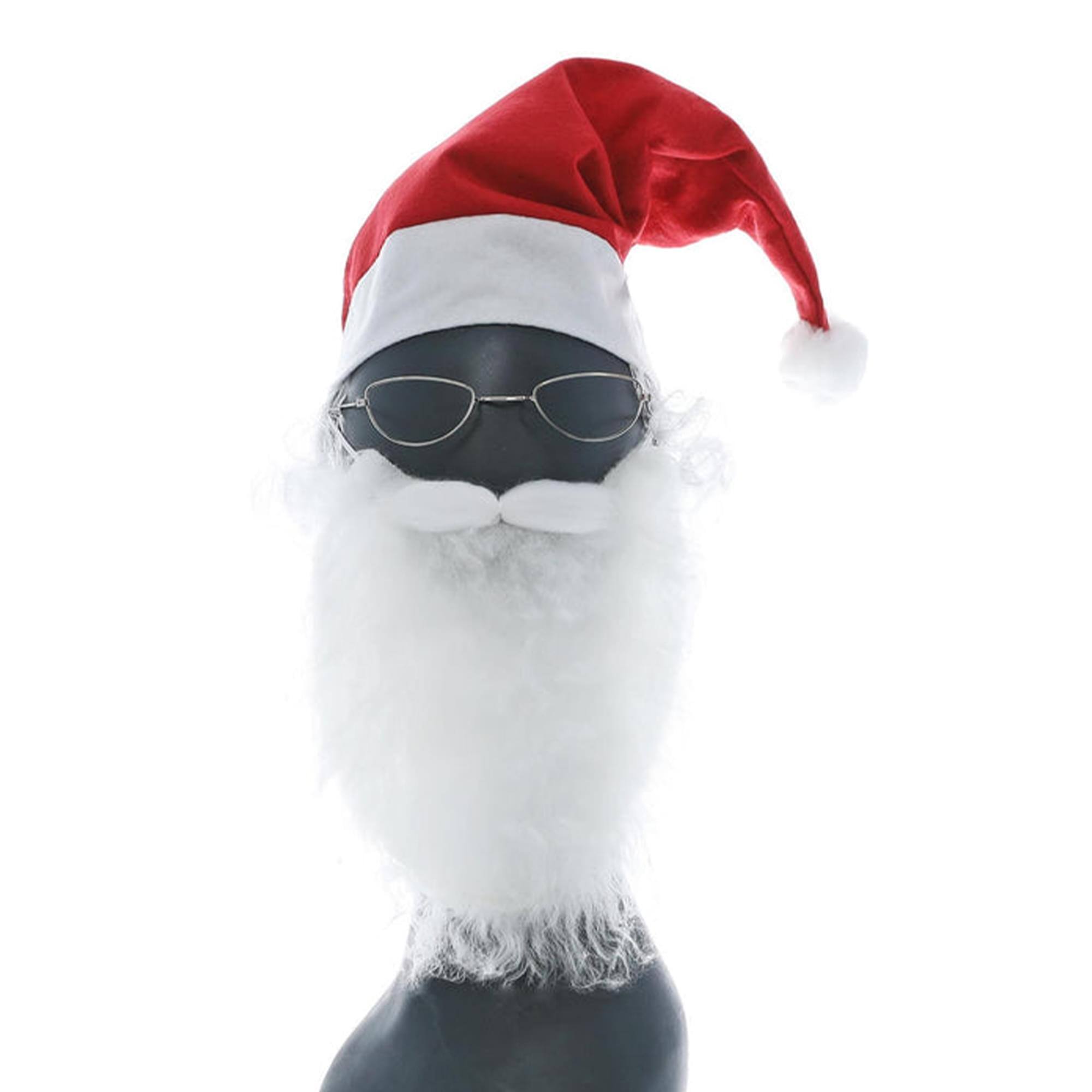 Alt View 1. Smiffys - Santa Kit Costume Accessory - Black.