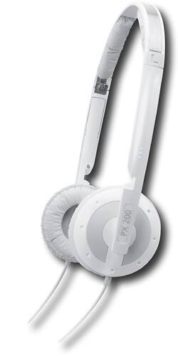 Front Standard. Sennheiser - Closed-Type Dynamic Supra-Aural Headphones - White.
