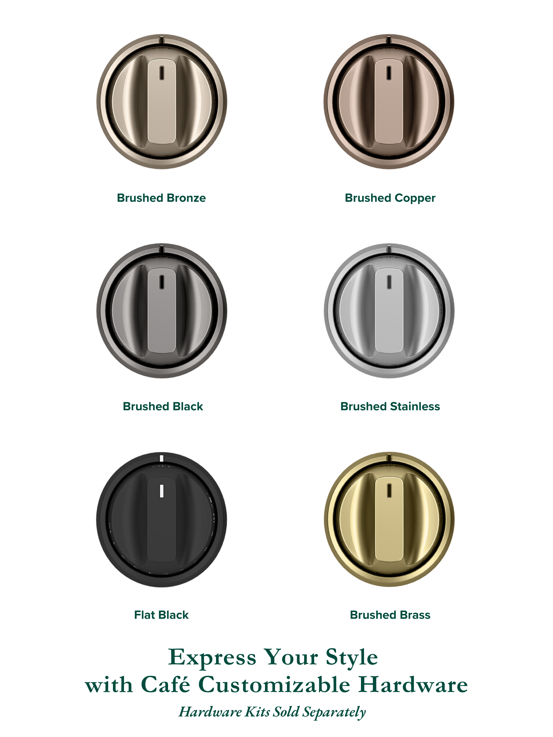 Express Your Style with Cafe Customizable Hardware Kit