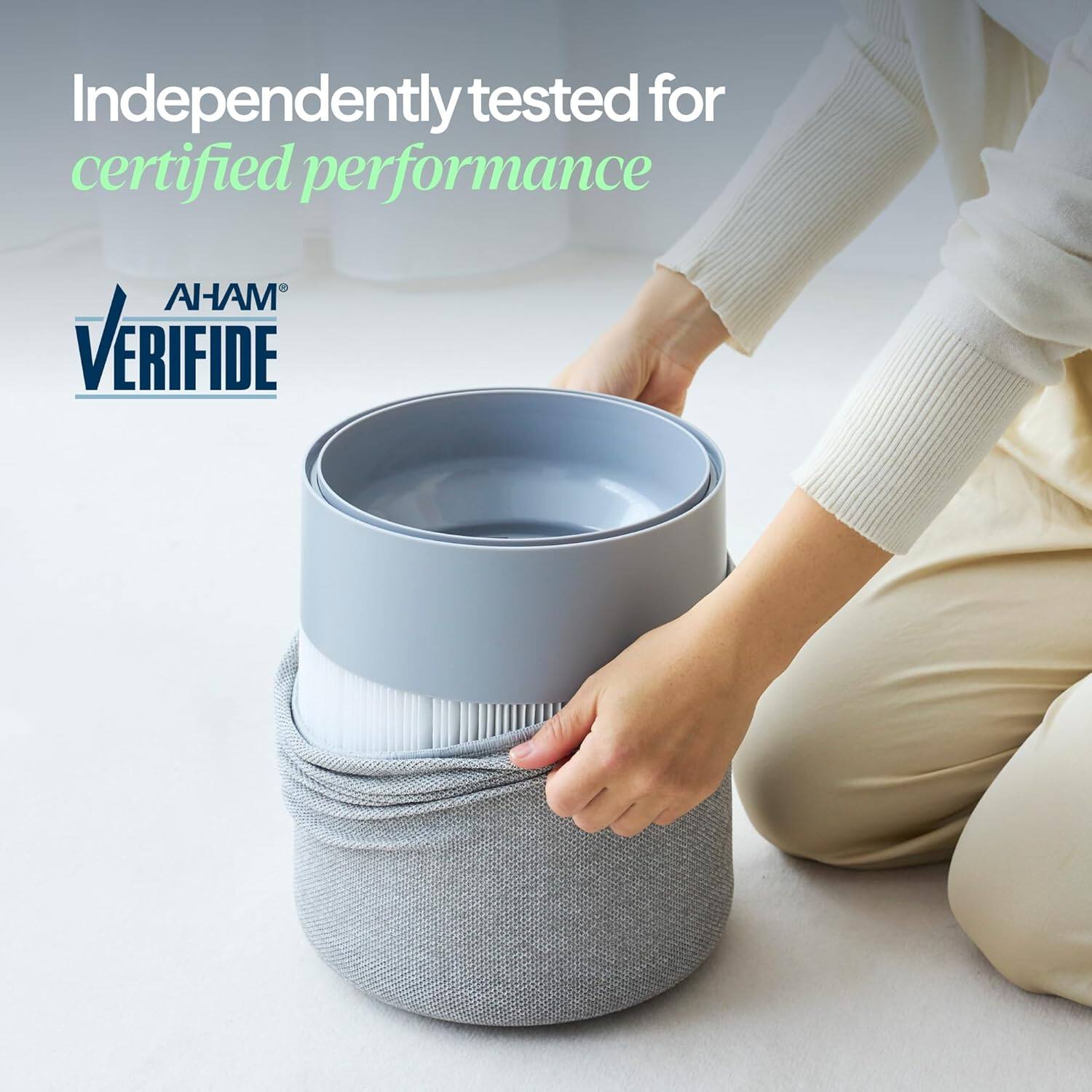 Independently tested for certified performance  
AHAM VERIFIDE