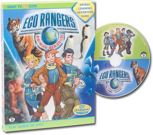 Front Standard. Snap TV Games - Eco-Rangers: Animal Kingdom.