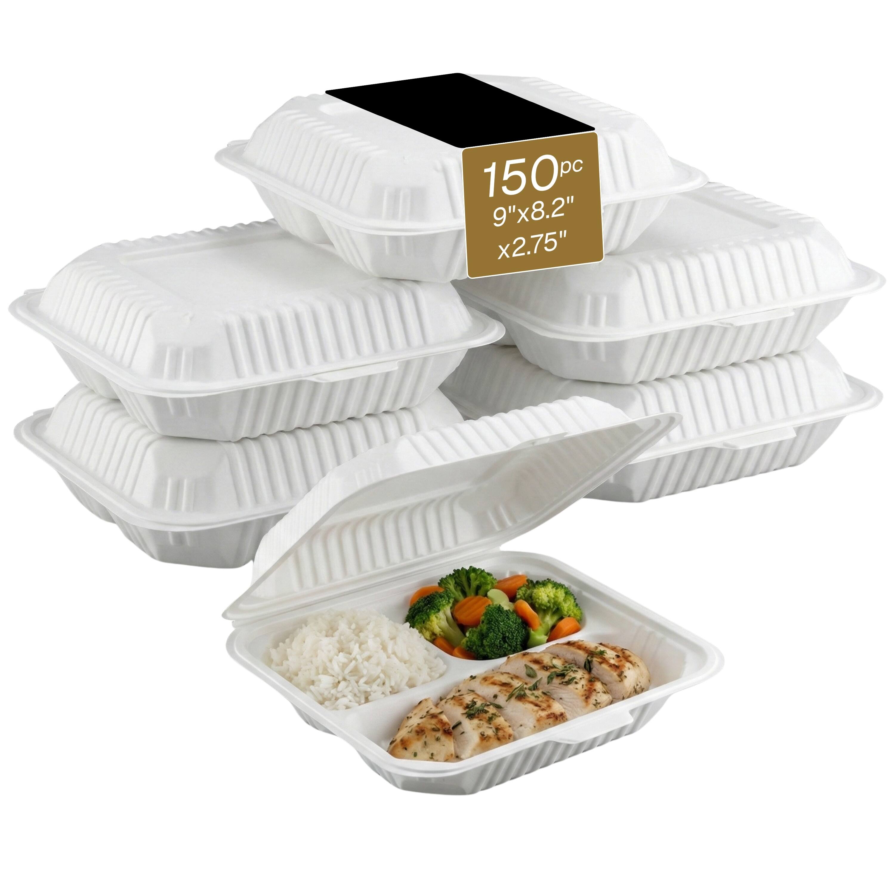 150pc 9"x8.2" x2.75"