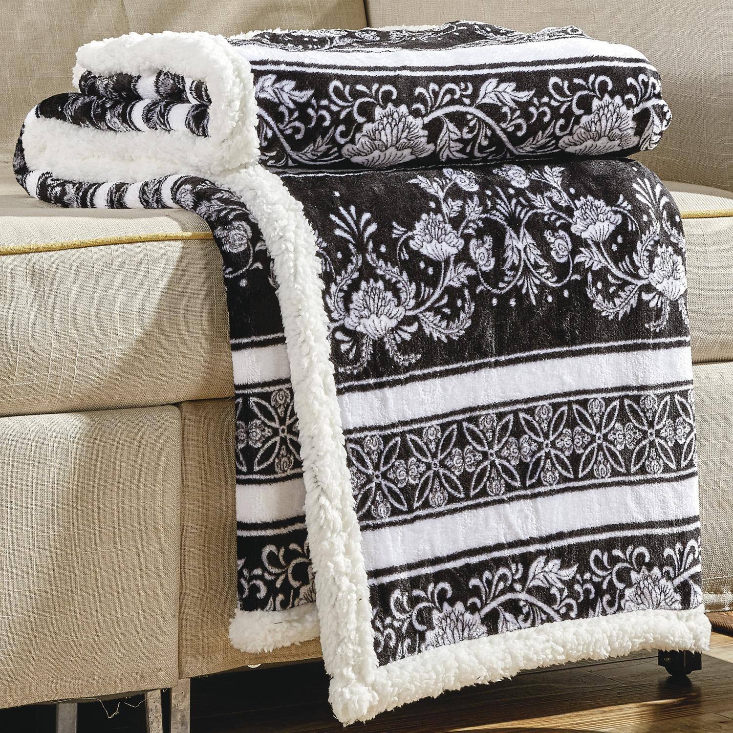 Alt View 1. Noble House - Odelia Sloth Micro Plush Decorative All Season Throw 50" x 60" Multicolor by Plazatex - Multicolor.