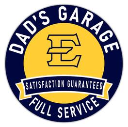 Fan Creations - ETSU Buccaneers 16" x 16" Dad's Garage Wood Sign - Multicolor