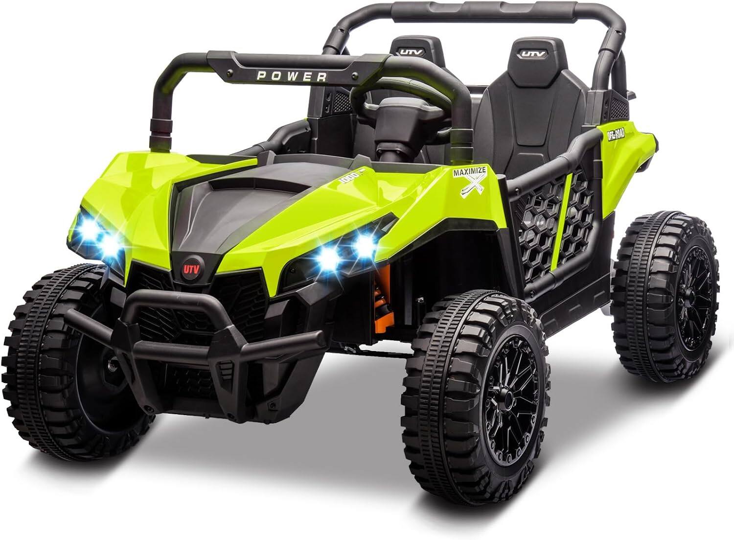 Homhougo - 2 Ride On Car with Remote Control, 24V Electric UTV for Big Kids Battery Wheels Ride On Truck w/21 Spacious Seat price history on PriceWatchPro
