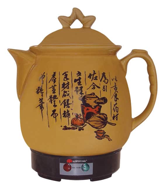 Angle. SPT - 3.4L Medicine Cooker - Brown.