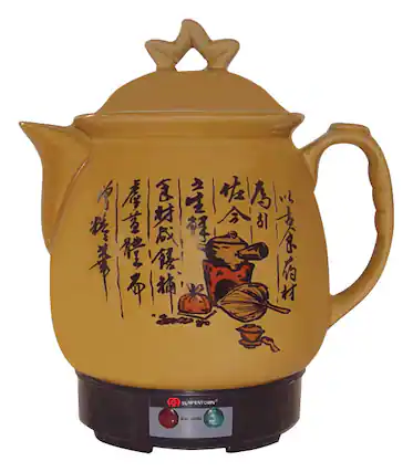 Angle. SPT - 3.4L Medicine Cooker - Brown.