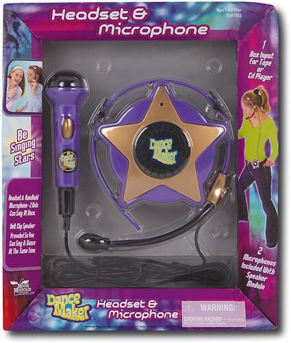 Front Standard. Moose Mountain - Dance Maker Headset & Microphone.