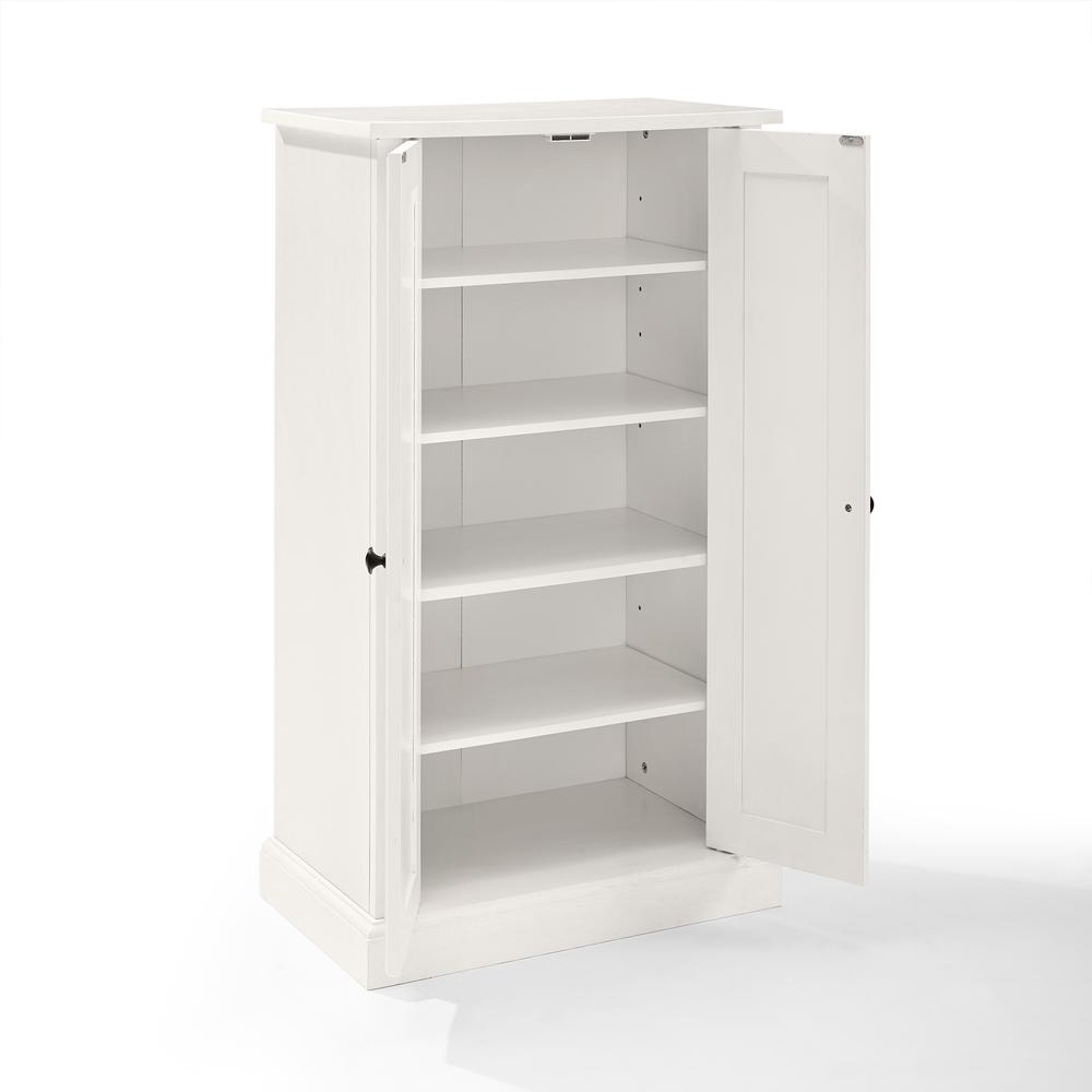 Back. Crosley Furniture - Seaside Storage Cabinet - White.