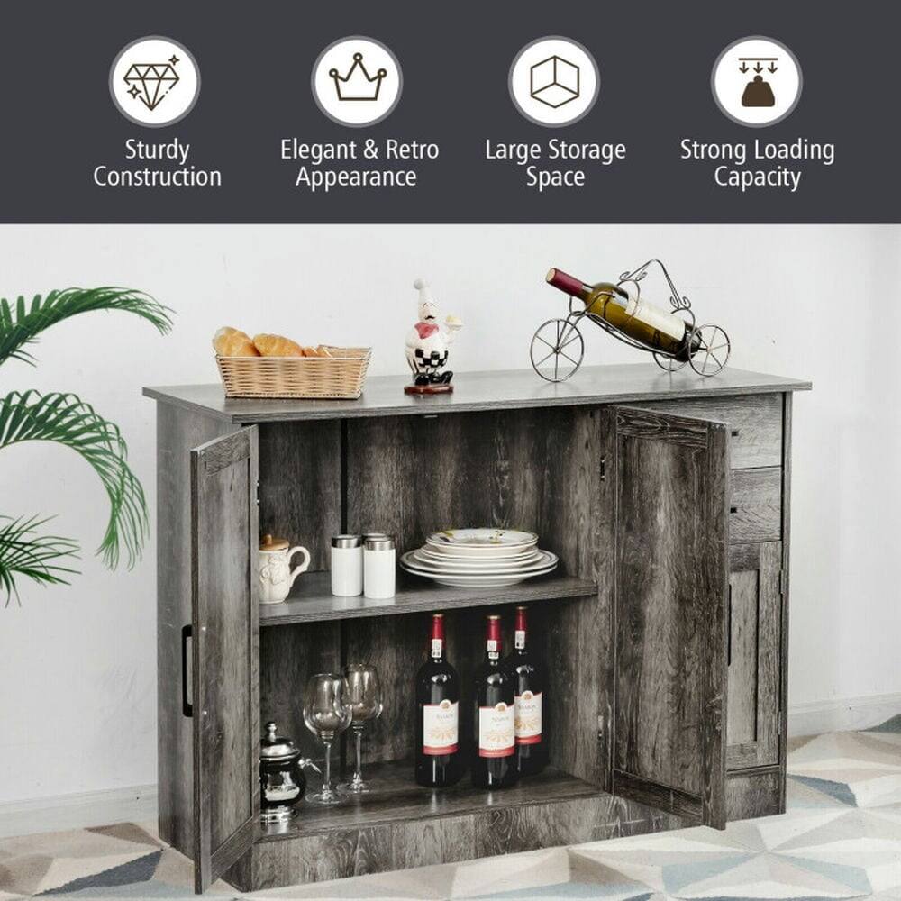 Sturdy Construction  
Elegant & Retro Appearance  
Large Storage Space  
Strong Loading Capacity