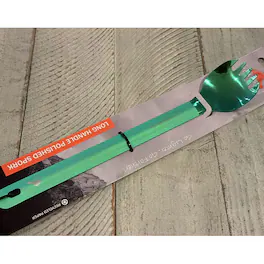 TOAKS - Titanium Long Handle Spork with Polished Bowl - Green