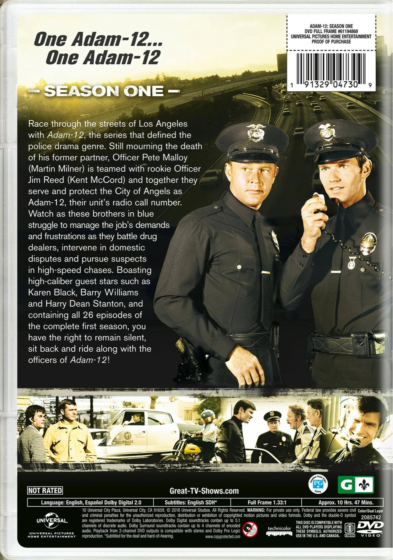Angle. Adam-12: Season One (DVD New Box Art) [DVD].