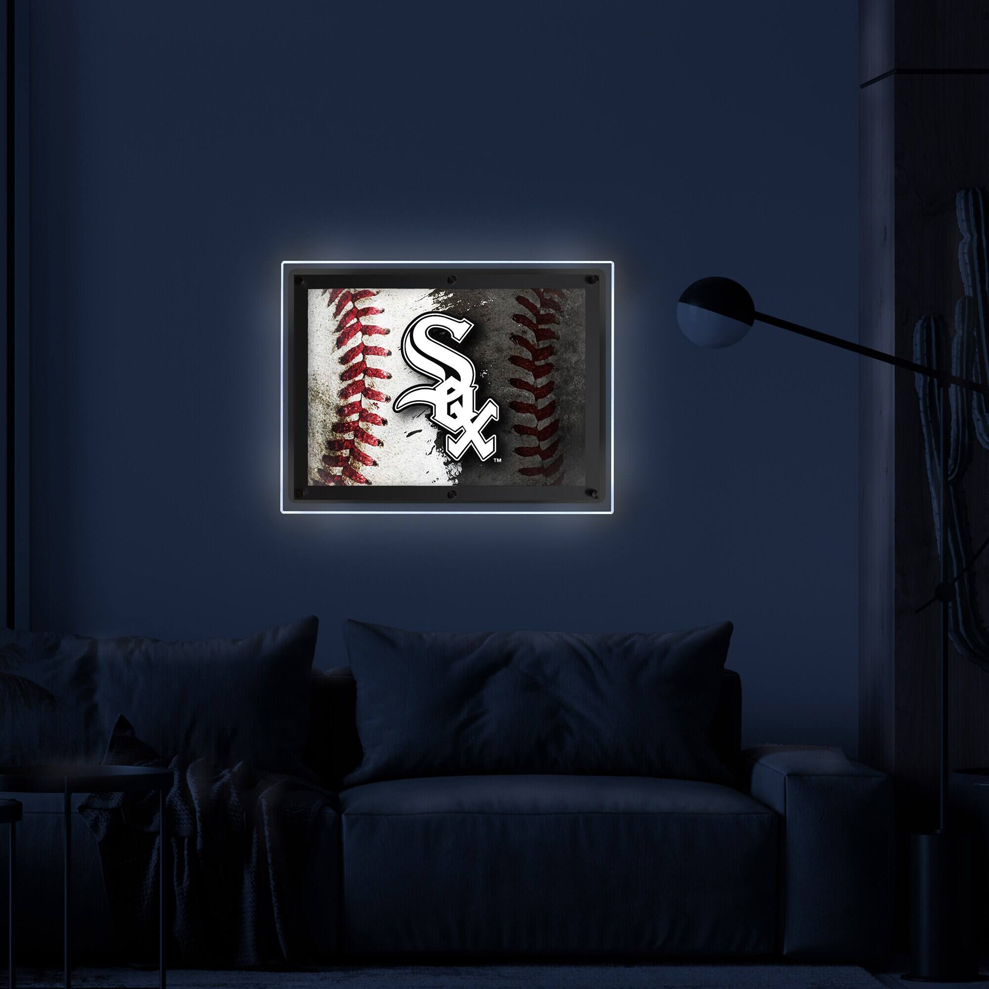 Alt View 2. Holland Bar Stool Co. - Chicago White Sox 19" x 14.5" Backlit LED Sign - Multicolor.