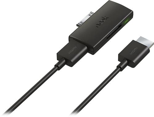 Front Standard. NOOK - HDTV Adapter for NOOK HD and NOOK HD  Tablets.