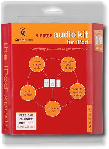 Best Buy: XtremeMac Audio Kit for Apple® iPod™ GB10030P