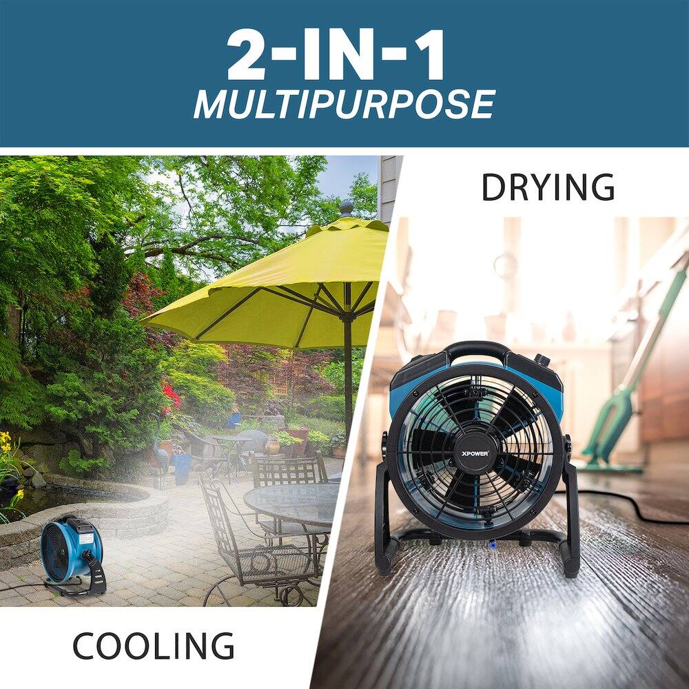 2-IN-1 MULTIPURPOSE  
DRYING  
COOLING