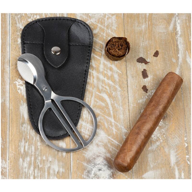 Alt View 4. Prestige - Stainless Steel Cigar Scissors - None.