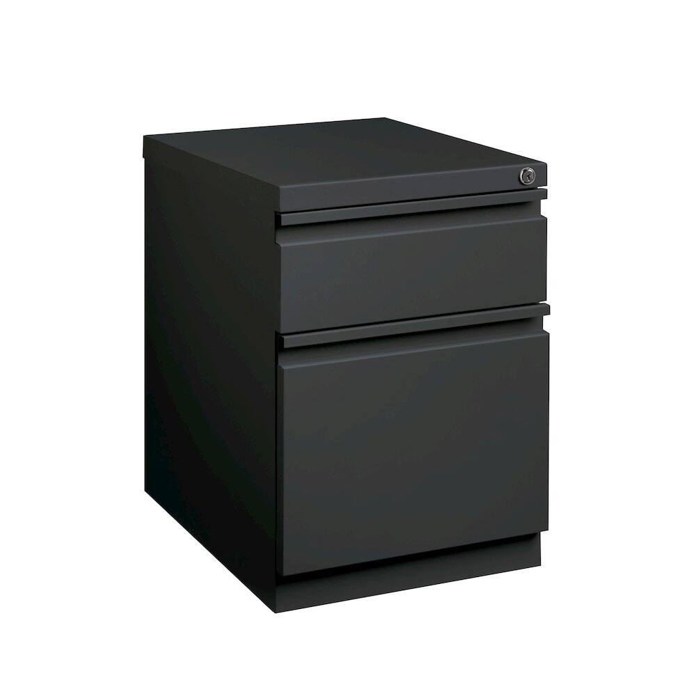 Alt View 8. Hirsh - Hirsh 20" Deep Mobile Pedestal File Cabinet 2 Drawer Box-File, Charcoal - Gray.