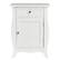 Alt View 18. Costway - Accent End Table with Drawer Storage Cabinet Wooden Nightstand - White.