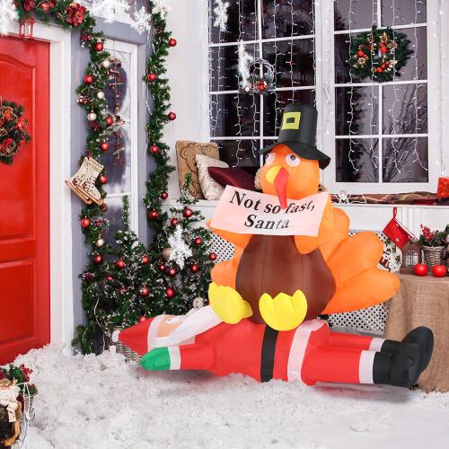 Not so fast, Santa
