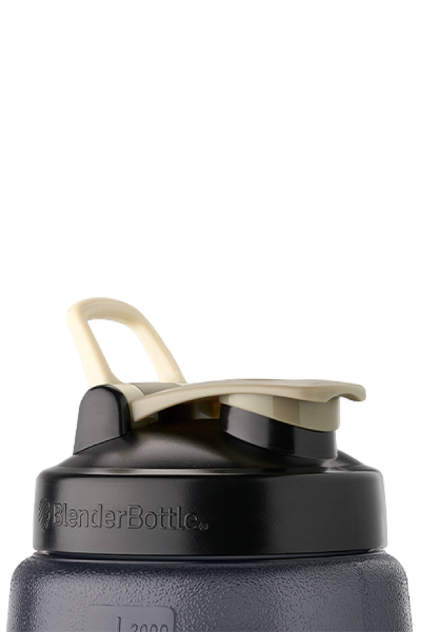 Alt View 12. BlenderBottle - Hydration Koda - 74 oz. (Motivational) - Black/Grey.