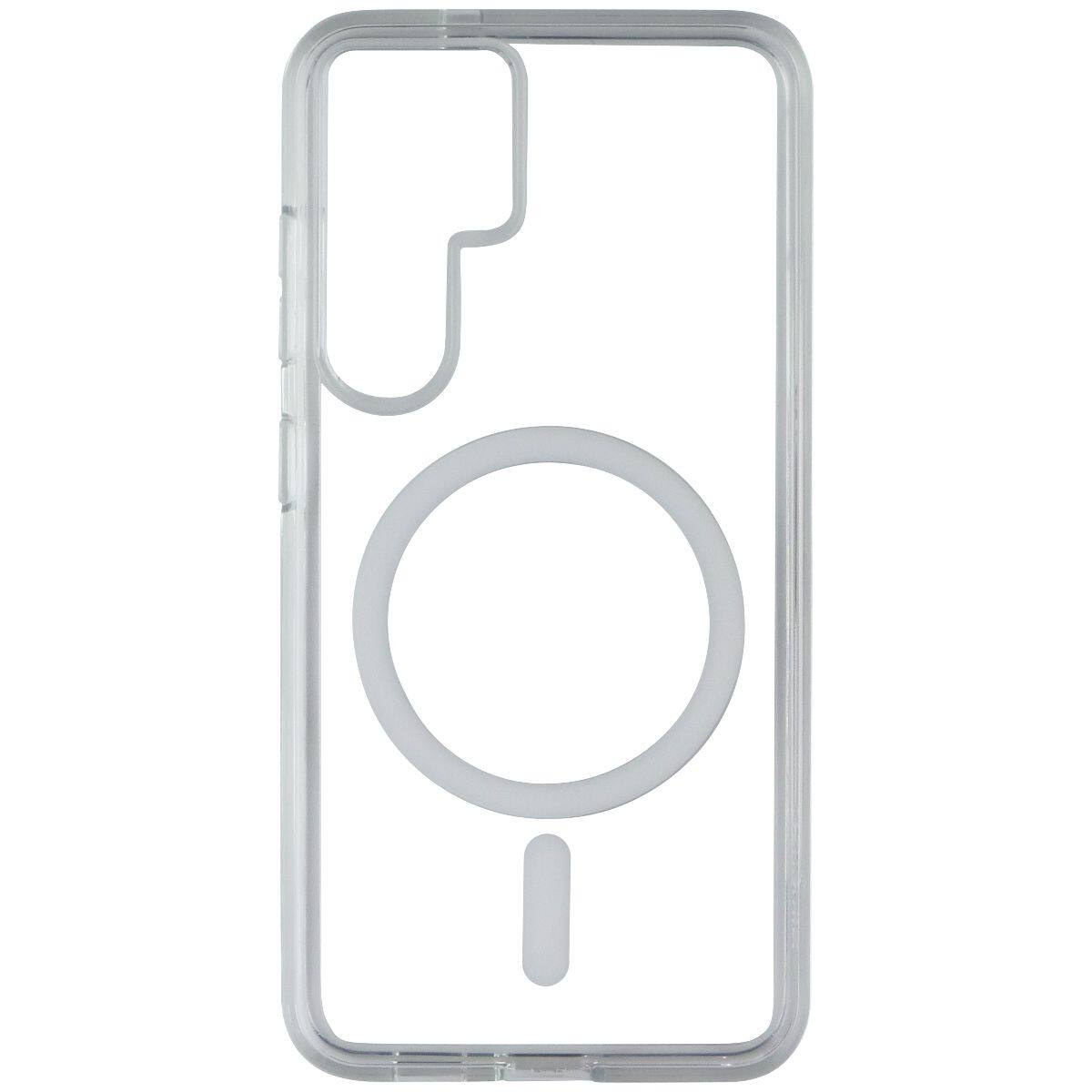 Front. Nimbus9 - Vantage Series MagSafe Case for Samsung Galaxy S25 - Clear.