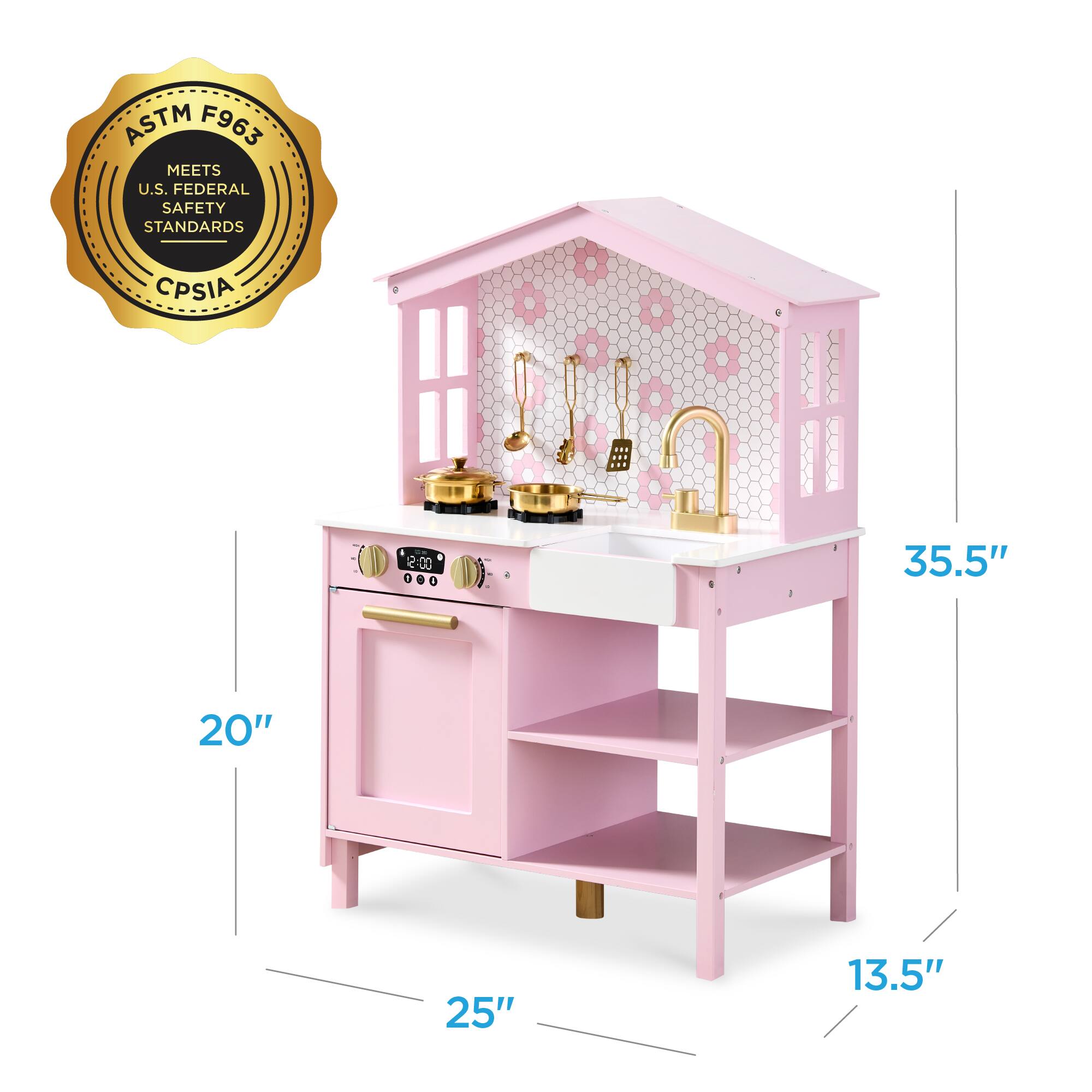 ASTM F963 MEETS U.S. FEDERAL SAFETY STANDARDS CPSIA

35.5"  
20"  
25"  
13.5"