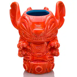 Geeki Tikis Disney Lilo & Stitch Experiment 626 Ceramic Mug | Holds 20 Ounces - Red