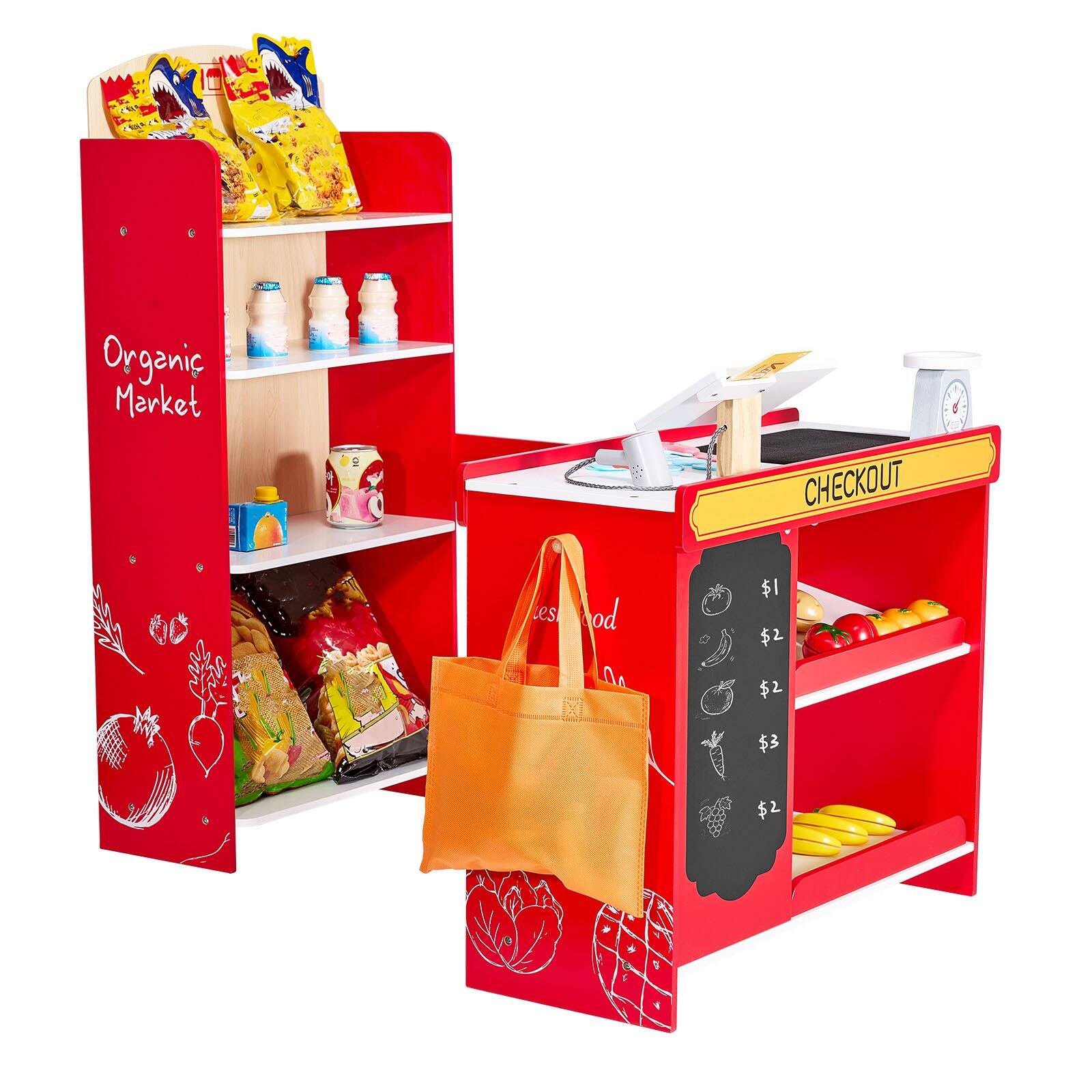 Organic Market

CHECKOUT

$1
$2
$2
$3
$2