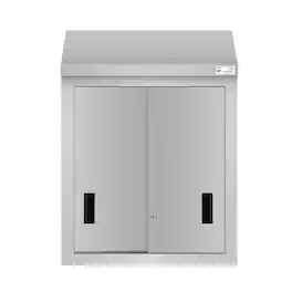 Koolmore - 24 Inch Commercial Wall Cabinet with Sliding Doors 15 x 24 NSF - Stainless Steel