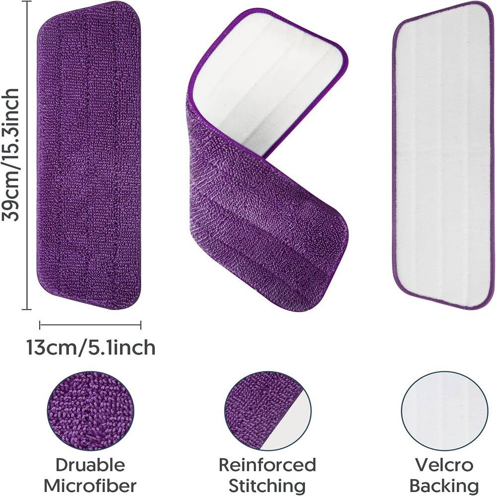 39cm/15.3inch  
13cm/5.1inch  

Durable Microfiber  
Reinforced Stitching  
Velcro Backing