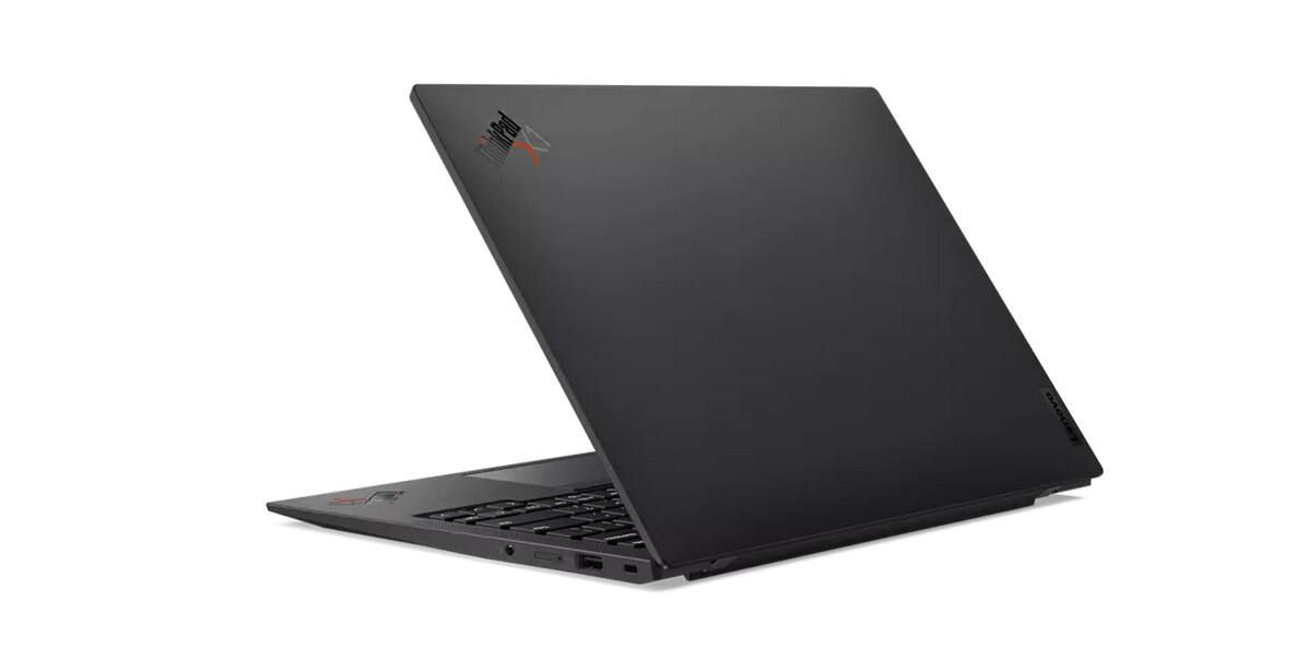 Left. Lenovo - ThinkPad X1 Carbon Gen 11 Notebook Laptop | Intel i7-1370P |2TB NVMe SSD | 64GB RAM | Webcam | 3K 14-in Display | Win 11 - Black.