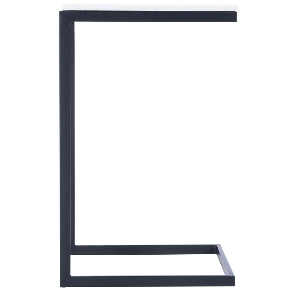Alt View 2. Butler Specialty - Lawler Marble C- Side Table - Black,White.