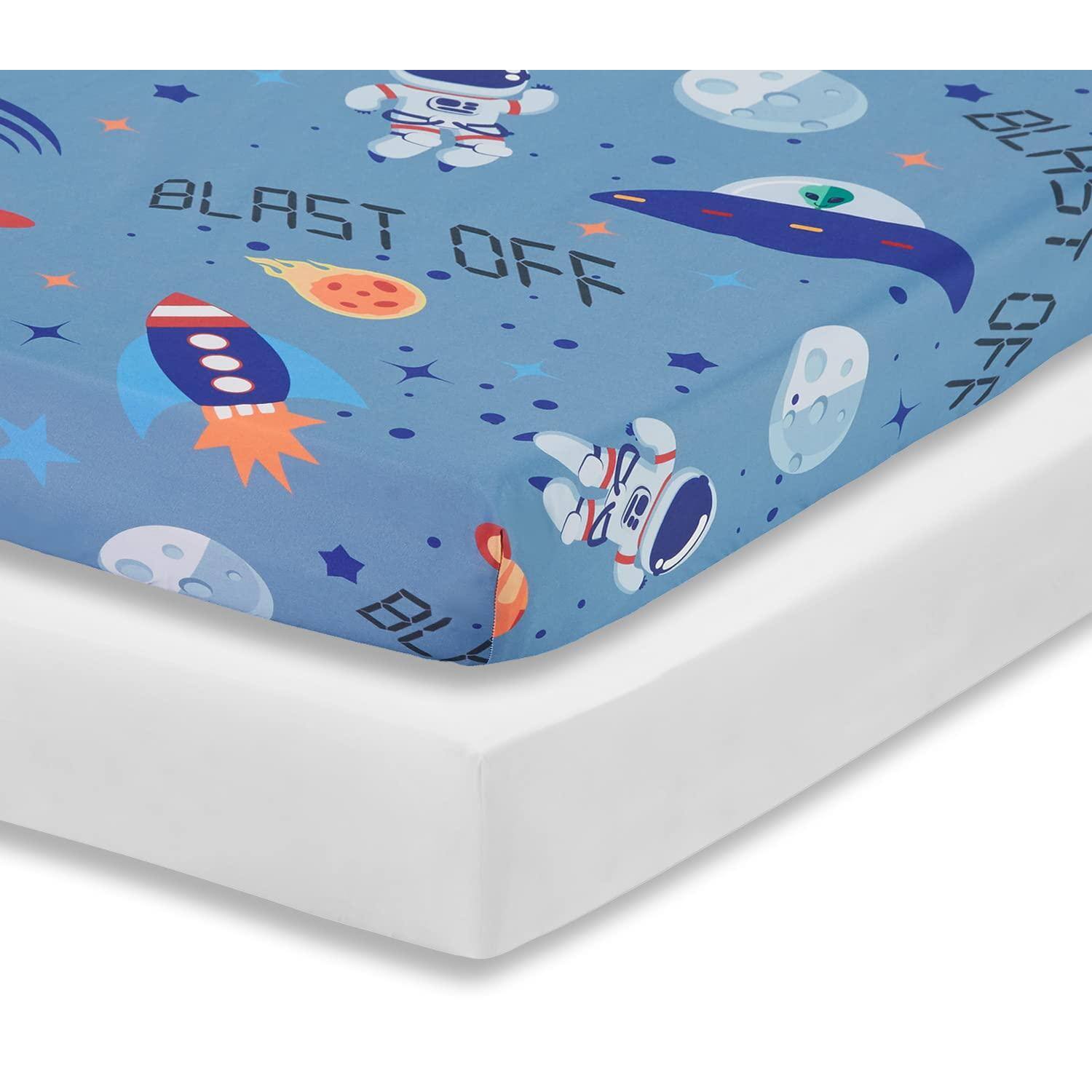 2 Pack - Space/White