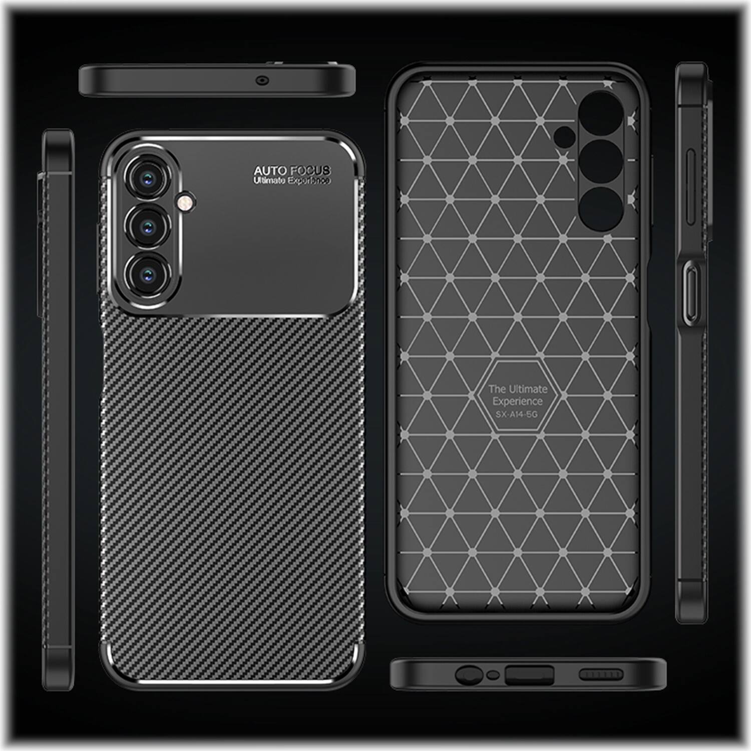 Alt View 14. SaharaCase - Anti-Slip Series Case for Samsung Galaxy A14 5G - Black.