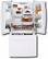 Alt View Standard 1. GE - Profile 22.2 Cu. Ft. Side-by-Side Refrigerator with Bottom-Mount Freezer - White-on-White.