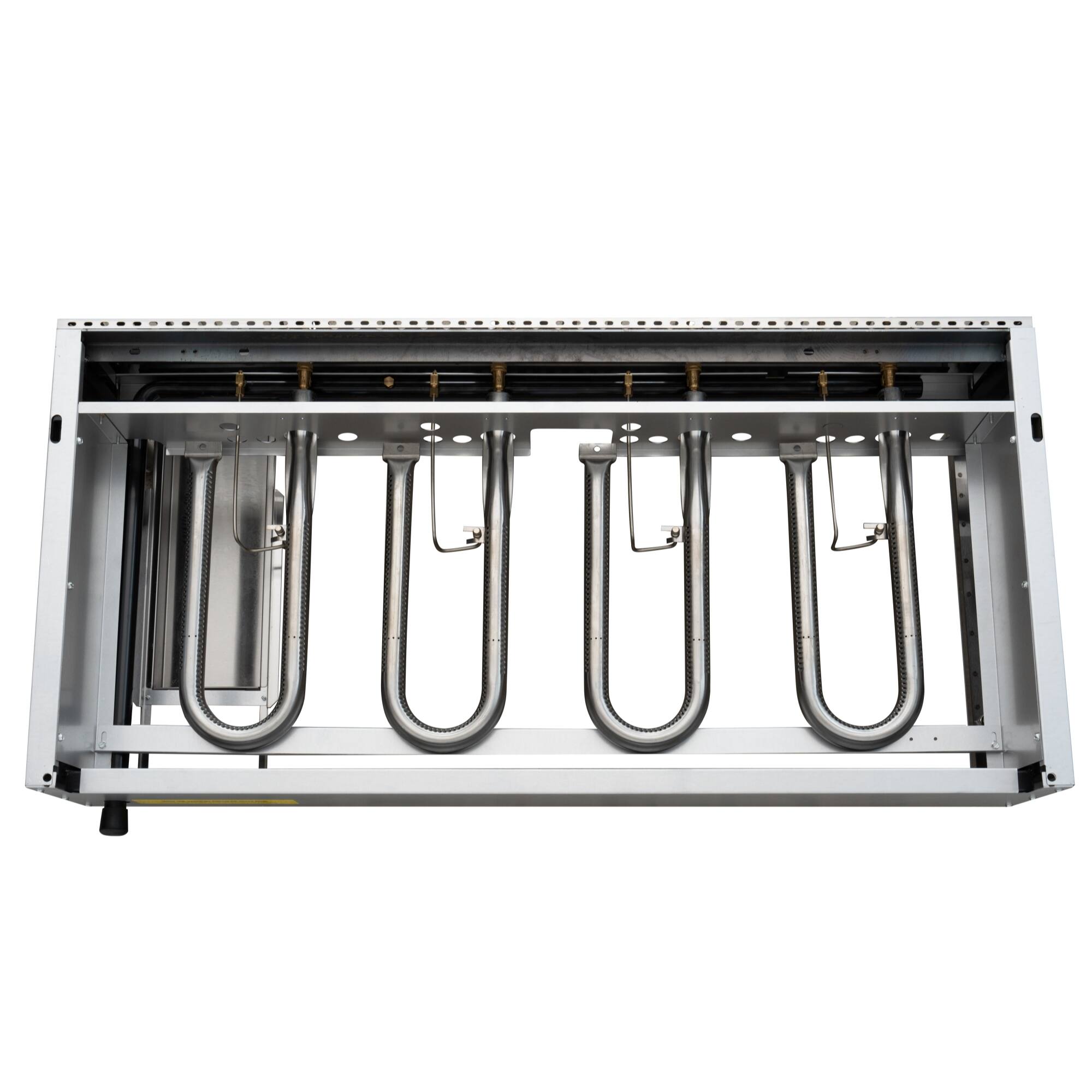 Alt View 5. Koolmore - 48 in. Natural Gas 4-Burner Griddle with 120,000 BTUs in Stainless-Steel (KM-GG4-48M) - Silver.