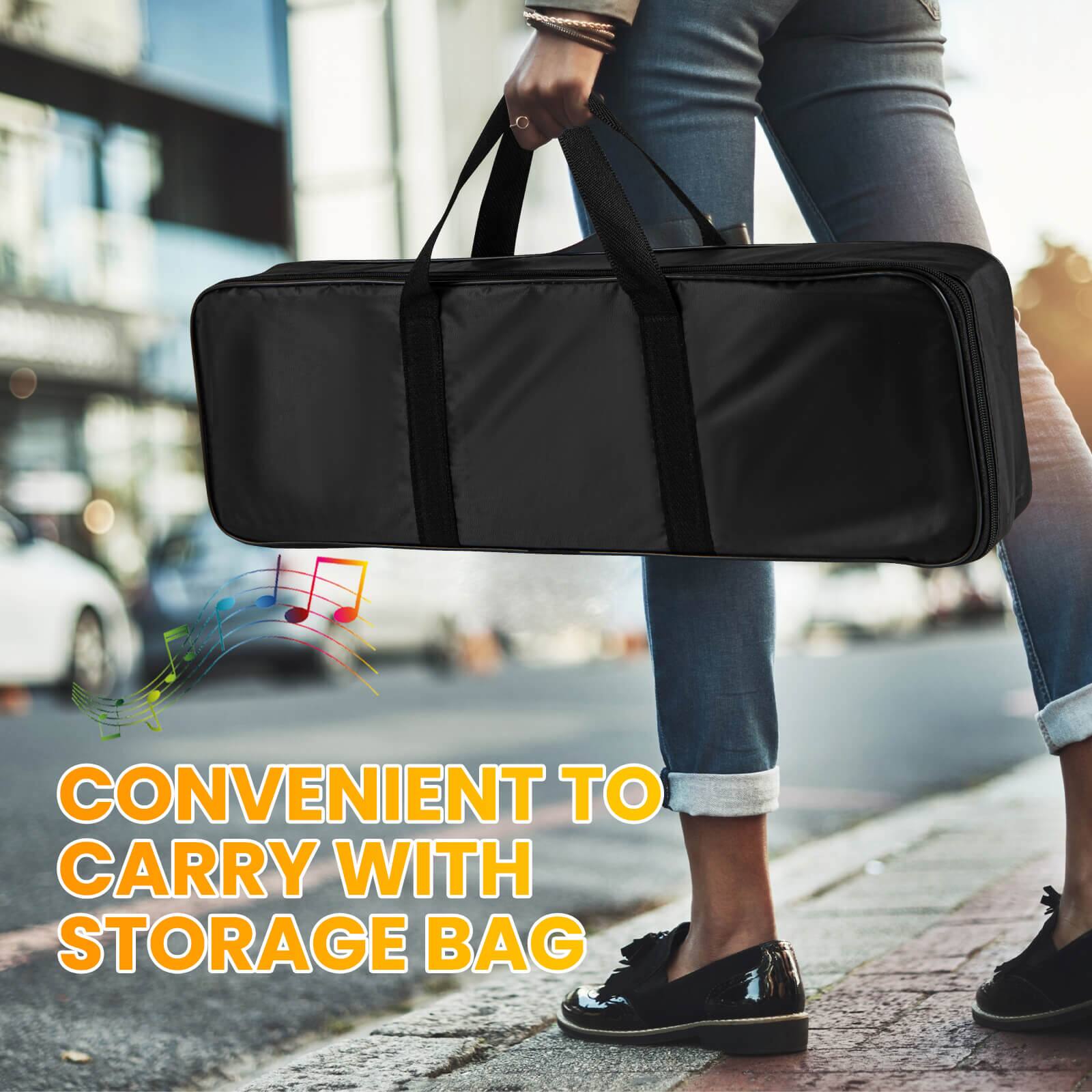 CONVENIENT TO CARRY WITH STORAGE BAG