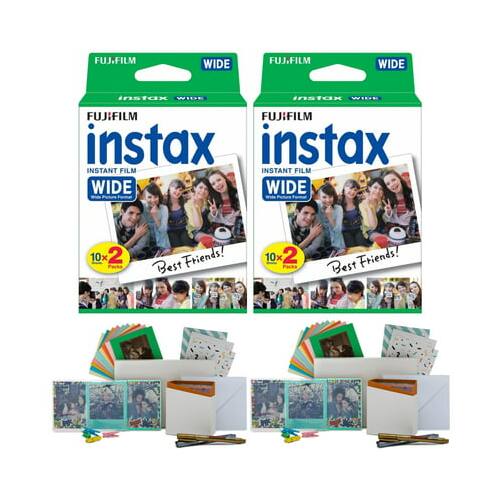 FUJIFILM WIDE instax WIDE FUJIFILM instax INSTANT FILM WIDE 10x2 Best Friends! 10x2 Packa Best Friends!