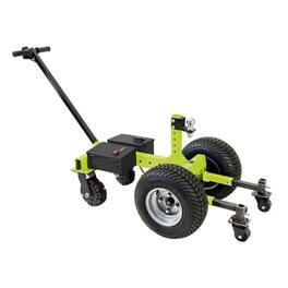 Tow Tuff - 7500 Pound Capacity Electric Trailer Dolly with Pnuematic Tires - Green