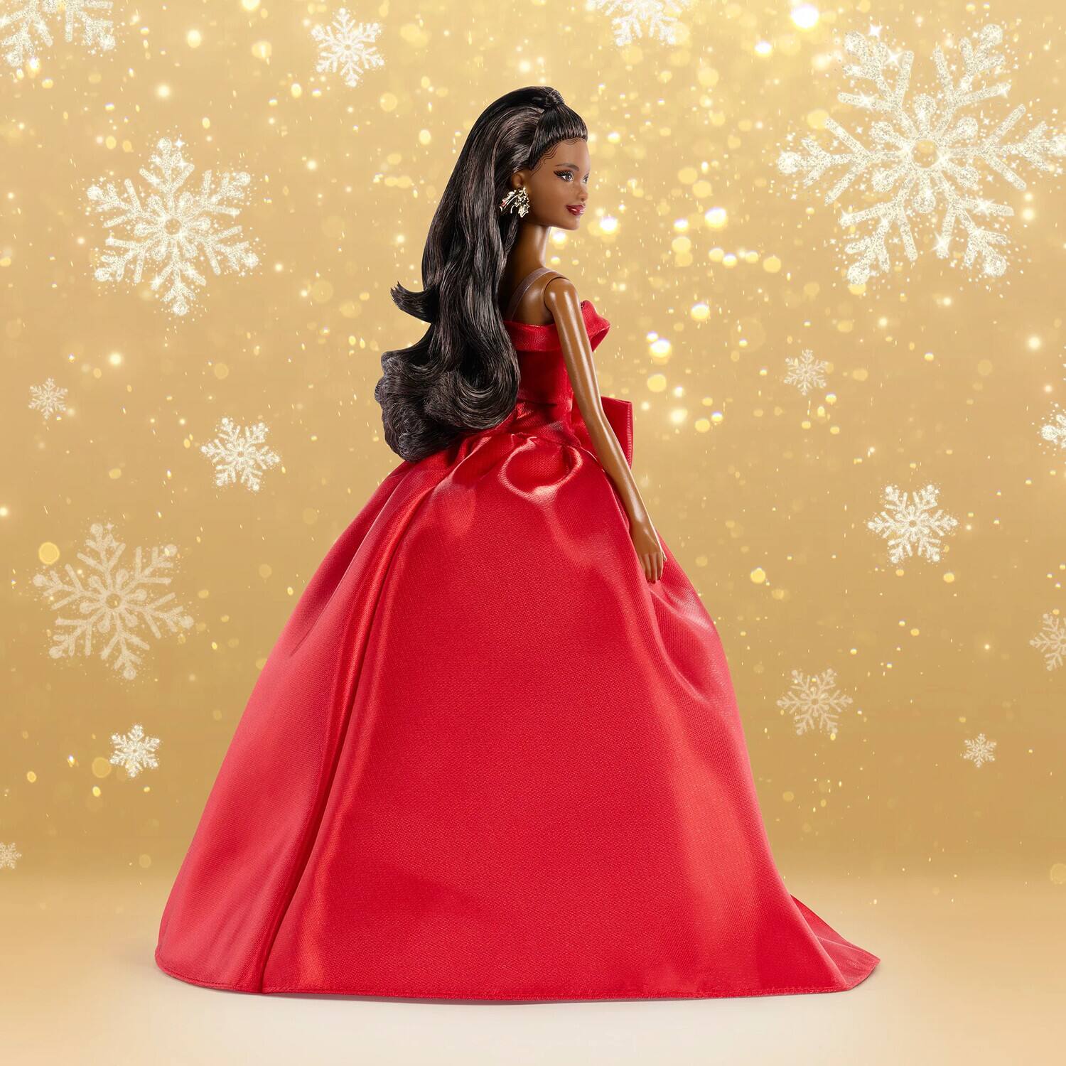 Alt View 2. Mattel - Barbie Signature 2026 Holiday Barbie, Black   - COLLECTIBLES - Multicolor.