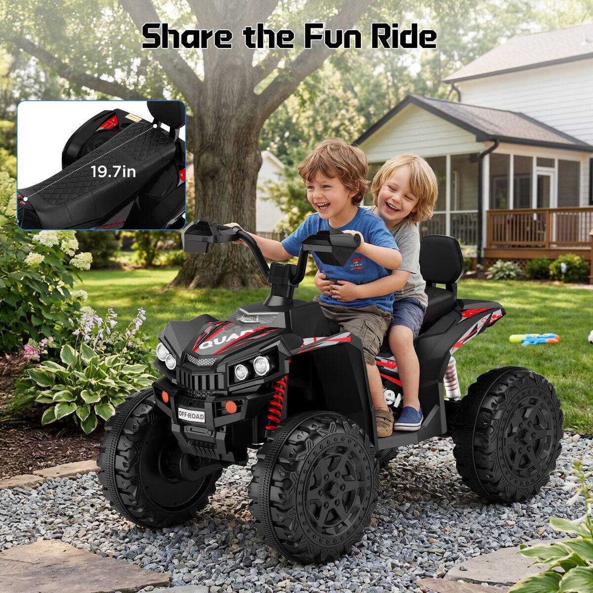 Share the Fun Ride

19.7in

QUAD OFF-ROAD