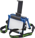 Front Zoom. Gary Fong - Flip-Cage with Tripod Adapter for Apple® iPhone® 4 and 4S - Blueberry.
