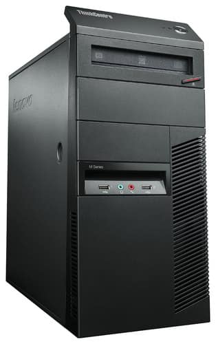 Front Standard. Lenovo - ThinkCentre Desktop - 4GB Memory - 500GB Hard Drive.