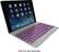 Angle. ZAGG - ZAGGfolio Keyboard Case for Apple® iPad® Air - Orchid.