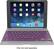 Front. ZAGG - ZAGGfolio Keyboard Case for Apple® iPad® Air - Orchid.