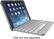 Angle. ZAGG - ZAGGfolio Keyboard Case for Apple® iPad® mini, iPad mini 2 and iPad mini 3 - White.